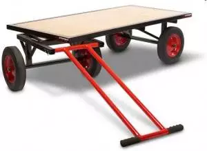 PLATFORM TURNTABLE TRUCK TROLLEY