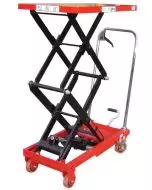 DOUBLE MANUAL SCISSOR LIFT TABLES